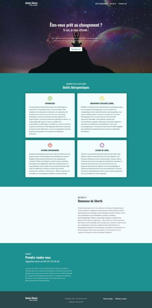 Annie Alvaro - page unique