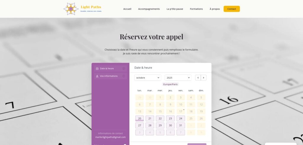 LightPaths landing page