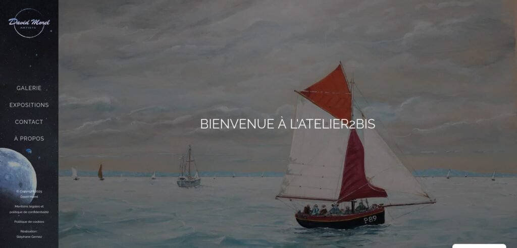 Accueil du site davidmorelartiste.fr